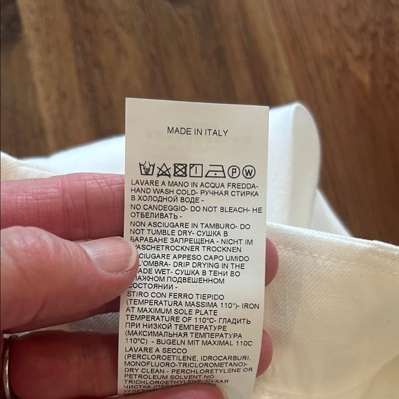 Seventy Cream Women's Shorts - Picture 6 of 8